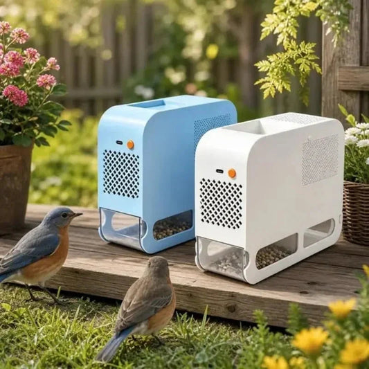 VaraLiving™ Elektrisk skallfjerner for fuglefrø – Renser og skiller fôr