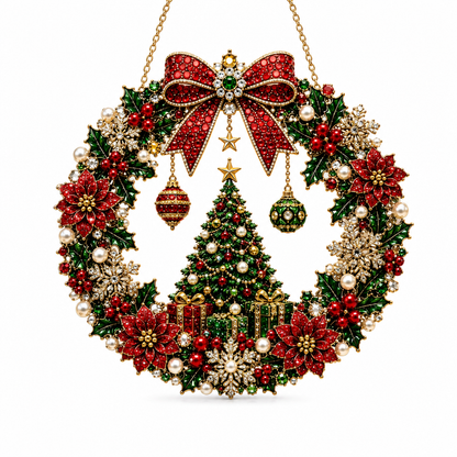 VaraLiving™ DIY diamantmaleri-sett til jul