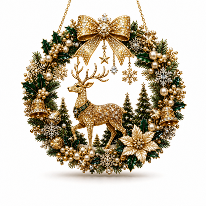 VaraLiving™ DIY diamantmaleri-sett til jul