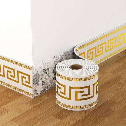 VaraLiving™ Selvklebende vegg- og kantlist – Slitesterk PVC med enkel montering